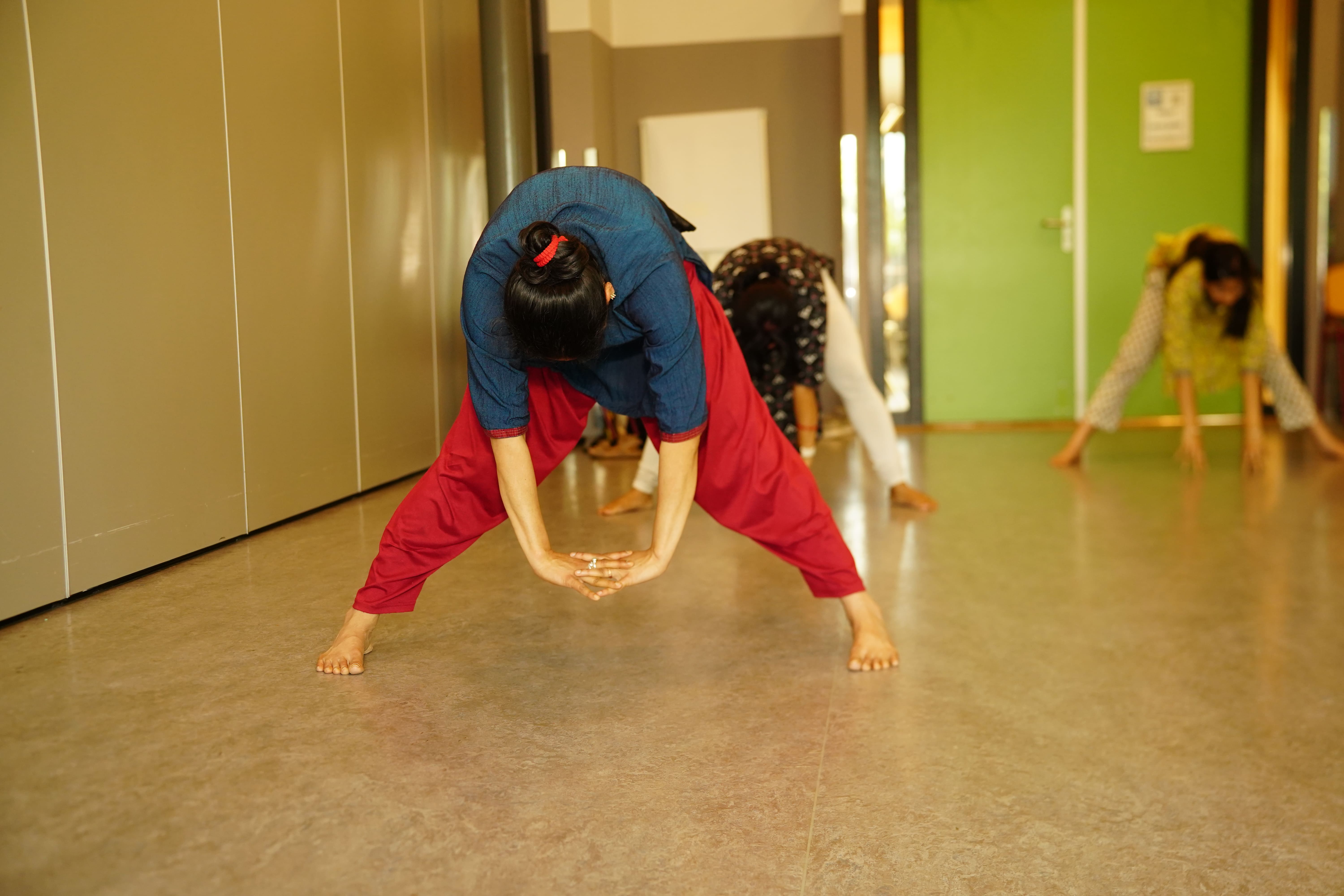 Odissi classical posture alignment